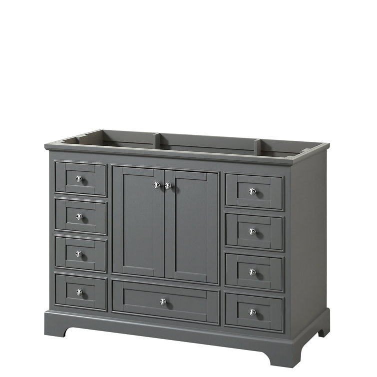 Wyndham Collection Deborah 48" Single Bathroom Vanity Base Only